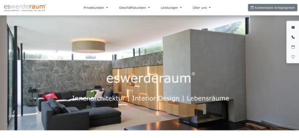 Startseite von eswerderaum.de
